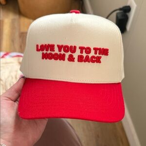 Red and White Trucker Hat